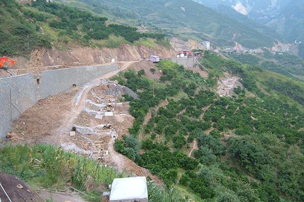 湖北宜昌?兴山县三期尊龙官方网站灾害治理工程柑子沟Ⅰ、Ⅱ滑坡防治工程尊龙官方网站勘查