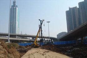 湖北武汉?轨道交通4号线岳家嘴车站、罗家港站地下连续墙工程