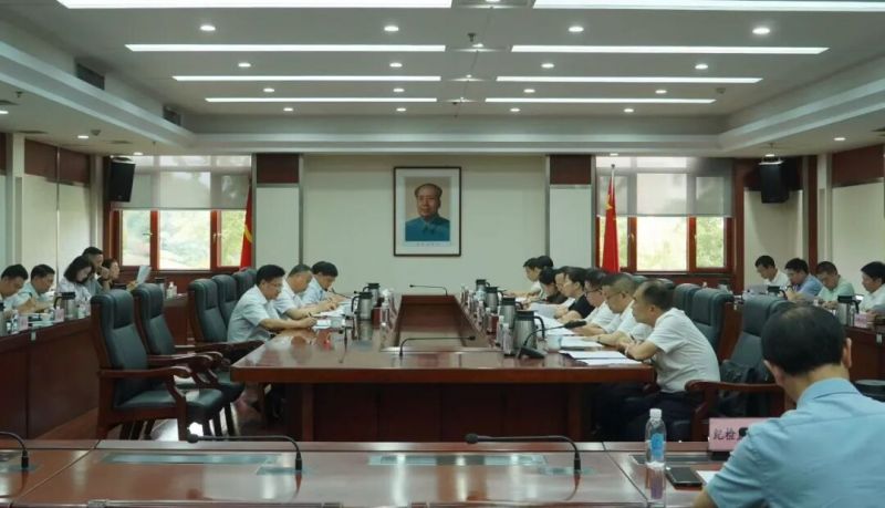 省尊龙官方网站院到省自然资源厅会商工作